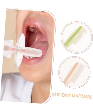 Minkissy 20-Pack Silicone Baby Toothbrush Set | Oral Hygiene Tools for Newborns & Infants | Gentle Mouth Cleaner for Babies - Buy Online on GoSupps.com