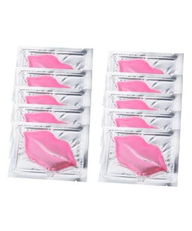 Ipetboom Collagen Lip Mask 15PCS Exfoliating Moisturizing Lip Pad for Women Hydrating Anti-Aging Treatment and Color