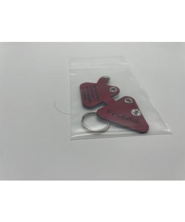 Copter Farm Dog Brand Bag - Engraved Leather Dog Collar | Customizable | Art & Real Leather | Unique Red Triangle Design - Buy Online on GoSupps.com