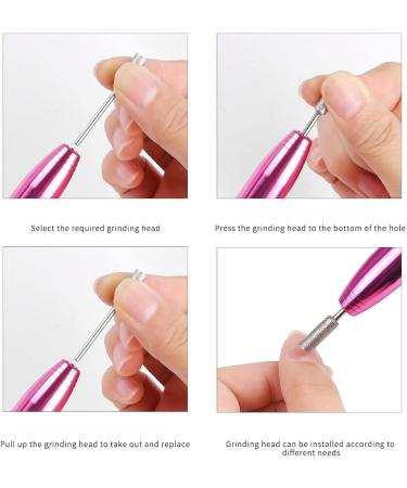 Adjustable Speed Electric Nail Drill 11 in 1 Set Professional Manicure and Pedicure Tools for Manicure Beginners Manicure DIY Technicians Home Or Salon Use. (red) - Buy Online on GoSupps.com