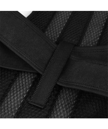ZCLNYVGJ GUOWGANG Women Men Back Shoulder Posture Corrector Lumbar Brace Spine Support Belt Adjustable Adult Corset Posture Correction Belt (Color : Black Size : Large) (Black XXX) - Buy Online on GoSupps.com