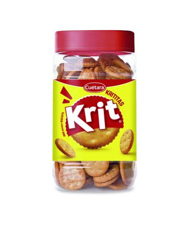 Cu tara Cu tara - Krititas Savory Crackers - Pack of 12 jars of 350g - Made with wheat flour barley and vegetable oils - Ideal savory snack as an appetizer