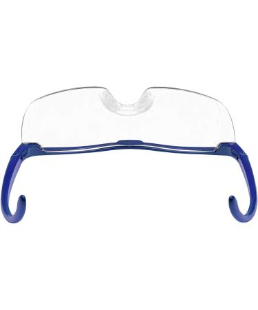 FALINGO Blue Magnifying Glasses 200% Optical Magnification for Reading & Detailed Focus Ideal Magnifier for Enhanced Clarity - Buy Online on GoSupps.com