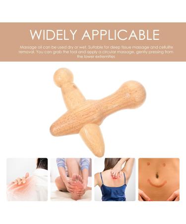 Buy Gleavi Foot Reflex Zone Massage Tool | Wooden Pelma Massager & Shoulder Massage Device - Thai Massage Tools for Home Use - Buy Online on GoSupps.com