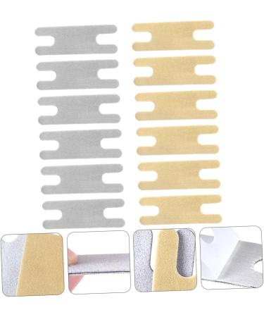 NOLITOY Non-Slipping High Heel Grips - 12 Pairs Self-Adhesive Cushion Inserts | Transparent Foot Care Pads for Ultimate Comfort - Buy Online on GoSupps.com