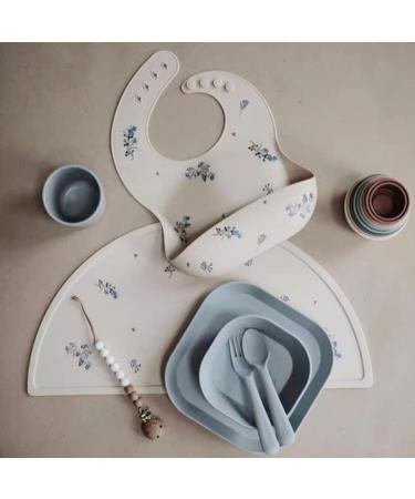 Silicone Placemat for Babies - Non-Slip Reusable Food Grade Mat (Orchid) | Perfect for Home & International Shipping - Buy Online on GoSupps.com