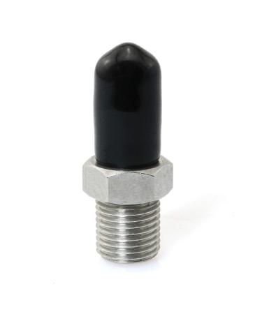heyous Stainless Steel Paintball Air Gun Airsoft PCP Air Rifle 8MM Quick Plug Connector Check Valve One Way Foster Fill Nipple Adapter 1/8NPT