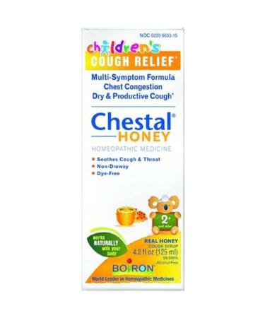 Boiron Children's Chestal for Cough Syrup Honey 4.20 Ounce