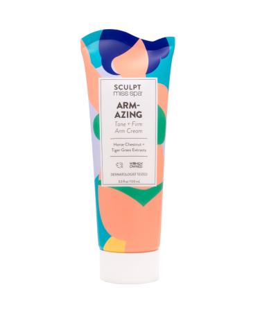 MISS SPA Tone Firm Arm Cream for Women Help Firm Upper Arm with Horse Chestnut and Tigger Grass Anti Aging Skin Care Products Body Lotion Firming Cream for Body 3.3 Fl oz