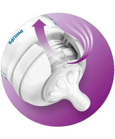 Philips Avent Natural Baby Bottle Newborn Flow Nipple 0M+ 4-Pack - SCF651/43 - Buy Online on GoSupps.com