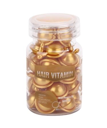 Revitalize Your Hair: Moisturizing Vitamin Capsules for Frizz Control & Damage Repair - Yellow Hair Treatment Serum - Buy Online on GoSupps.com
