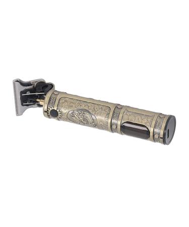 Buy Professional Dragon Head LCD Gold Hair Clipper - Easy Cleaning LCD Display 3 Combs for Outdoor Use - Buy Online on GoSupps.com