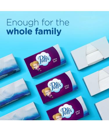 Puffs Cube Ultra Design Tissues 56 ct - 1 Box | Soft & Stylish Tissues - Buy Online on GoSupps.com