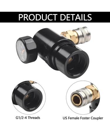 Paintball PCP Air Compressor & HPA Micro Regulator | 2000PSI Manometer Remote Coil Hose Air Tank Controller - Buy Online on GoSupps.com