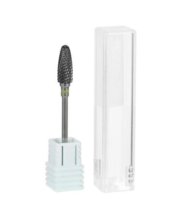 VOCOSTE Nail Drill Bits Wear-Resistant Ceramic Yellow XF Extra Fine Tooth