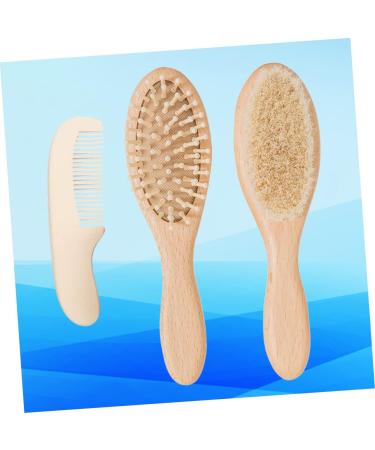 Hemoton Toddler Grooming Kit Set with Airbag Massage Comb and Wooden Hair Brushes - Baby Shower Essentials - Buy Online on GoSupps.com