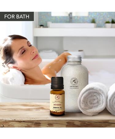 Myrrh Oil 10ml - Natural Commiphora Myrrha | Aromatherapy & Room Fragrance for Better Sleep | India - Buy Online on GoSupps.com