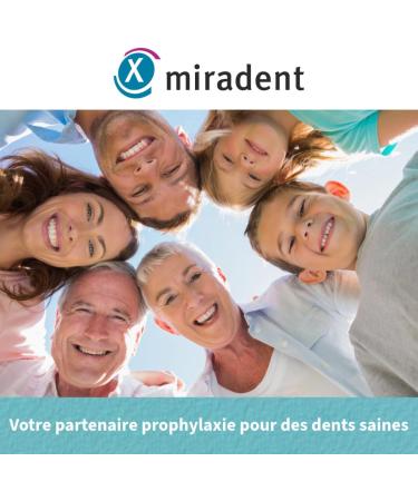 miradent Chewing-gum dentaire au xylitol Pack conomique 200 pcs | go t Spearmint | sans sucre | vegan | pr ventif caries | pratique pour emporter - Buy Online on GoSupps.com