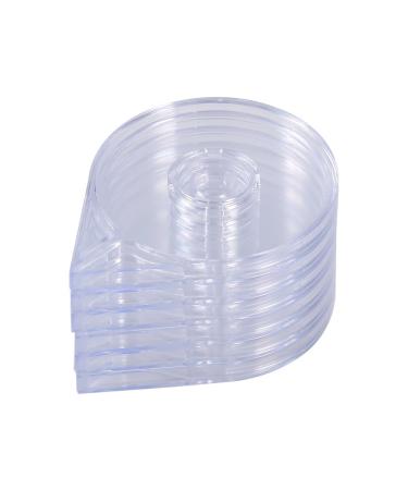 6Pcs/Set Empty Nail Art Striping Tape Line Case Tools Nail Art Tape Line Case Striping Sticker Box Holder Easy Use Design Manicure Tool