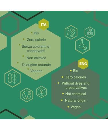 ERBOTECH Erythritol BIO in powder form bag of 800 g organic sugar substitute without calories suitable for diabetics vegans without preservatives and colorants - Buy Online on GoSupps.com