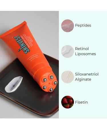 Bomb Bum Body Cream - Tighten Skin Reduce Stretch Marks & Cellulite Hydrating 3.5 Oz with 5 Metallic Massage Roller - Buy Online on GoSupps.com