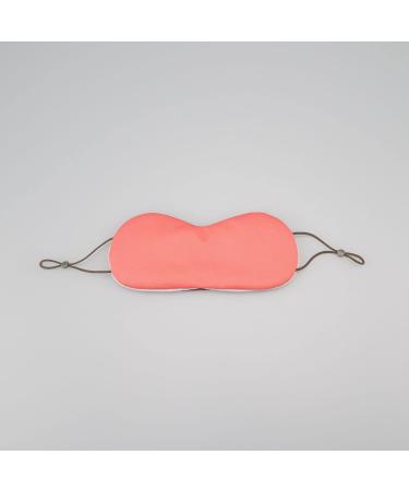 Super Soft Pink Sleep Mask with Adjustable Strap - Lightweight Blindfold for Men and Women - Buy Online on GoSupps.com
