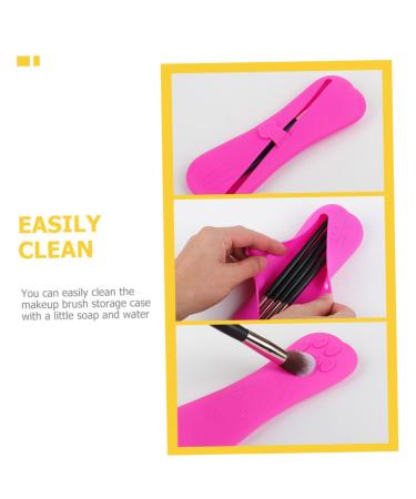 FRCOLOR 5pcs Makeup Brush Storage Bag - Travel Makeup Organizer Pouch for Face Brushes - Buy Online on GoSupps.com