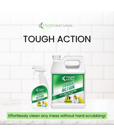 Tough Action Tile & Grout Deep Cleaner - Biodegradable Formula Removes Dirt & Scum Enhances Stone Color No Harsh Chemicals Ready to Use Gallon - International Shipping Available - Buy Online on GoSupps.com