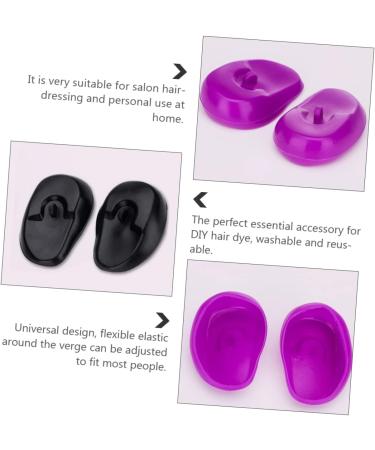 Mipcase 6 Cache Oreilles Silicone pour Coloration Capillaire Protection Auditive tanche et Confortable Accessoires Coiffure Usage Personnel et Salon - Buy Online on GoSupps.com