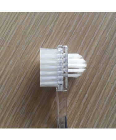 3-Piece Double-Sided Denture Brush Set - Effective Tooth Cleaning Brushes for Dentures & Tooth Care - International Shipping Available - Buy Online on GoSupps.com