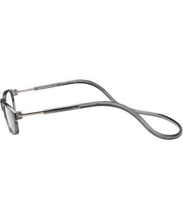 Buy TBOC Pack: Dioptria +4.00 Reading Glasses for Men & Women - Foldable & Magnetic Clip (2 Pack) - Gray | Presbyopia Aid - Buy Online on GoSupps.com