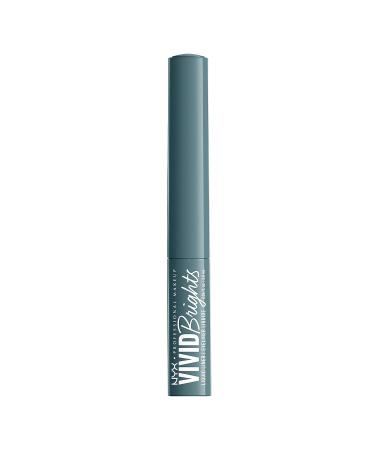 NYX Vivid Brights Liquid Liner - Cyan Simp 01 | Smear-Resistant Eyeliner - Buy Online on GoSupps.com