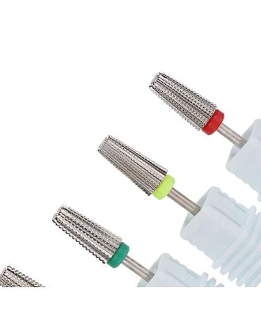 High-Strength Nail Polishing Head & Drill with Dust Brush - Multipurpose Silver Tool for Home & Nail Salons | International Shipping - Buy Online on GoSupps.com