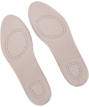 Buy Thin Leather Sports Insoles - Arch Supports for Plantar Fasciitis - Odor-Resistant & Comfortable - 25.3cm Full Pad - Buy Online on GoSupps.com