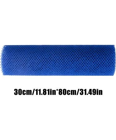 African Net Sponge African Mesh Cloth Shower Net Scrubber Washcloth - Back Cleaning Bathing Sponges for Women and Men Dead Skin Removal Blue - Buy Online on GoSupps.com