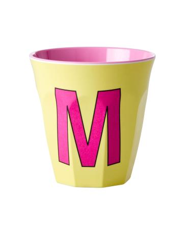 Medium melamine mug - light yellow