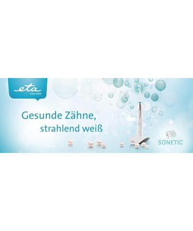 ETA Electric Sonic Toothbrush Sonetic - UV Technology & 3 Cleaning Programs | Optimal Oral Care - Buy Online on GoSupps.com