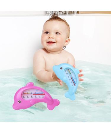 Lazder Dolphin Water Thermometer for Baby Bathing - Pink Temperature Monitor for Infants & Toddlers - Buy Online on GoSupps.com