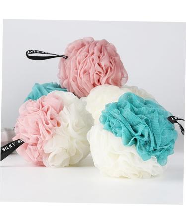 Angoily Shower Ball Mesh Sponge - 2pcs Large Bath Pouf for Women | International Shipping Available - Buy Online on GoSupps.com