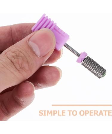 FRCOLOR Nail Drill Bits Nail Bit Manicure Accessories Carbide Drill Bits for Nails Safety Bits for Nail Drill Cuticle Nail Drill Bit Manicure Supplies Alloy Tungsten Steel Nail Clippers 0.6x0.6x4.2cm As Shown - Buy Online on GoSupps.com