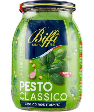  Italian Gourmet E.R. Biffi Linea Lot of 3 professional cooking sauces Pesto classico 100% Italian basil 980 g + Italian gourmet pulp 400 g - Buy Online on GoSupps.com