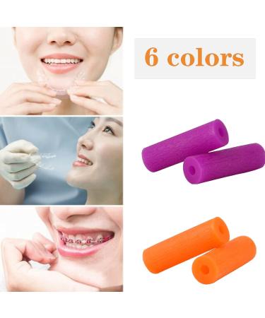 NITAIUN 12-Piece Aligner Tray Set - Chewies & Chompers in 6 Colors for Optimal Dental Alignment | International Shipping Available - Buy Online on GoSupps.com