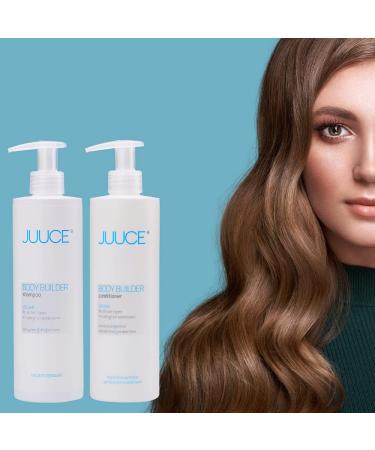 JUUCE Body Builder Conditioner 450ml - Volume & Strength for Fine Hair - Repair & Fullness - Buy Online on GoSupps.com