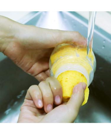 12 Pack Multi-Use Heavy Duty Big Cleaning Scrubbing Sponge Super Absorbent Kitchen Dish Sponge - Buy Online on GoSupps.com