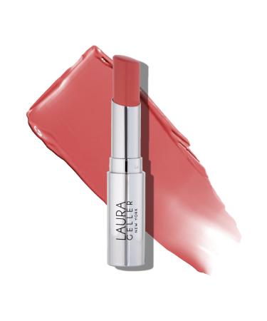 LAURA GELLER NEW YORK Jelly Balm Moisturizing Tinted Lip Balm - Just Peachy - Hydrating Vitamin E - Semi-Shine Finish