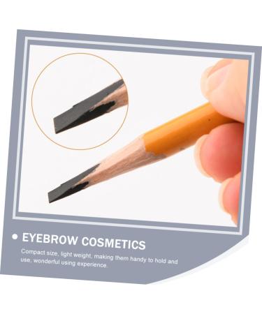 DRESSOOS 2pcs Eyebrow Pencil Eyebrow Makeup Pencils Brown Eye Liner Pencil Brow Drawing Pens Brow Pens Wooden - Buy Online on GoSupps.com