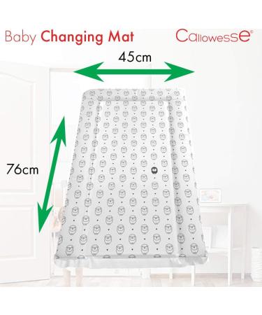 Callowesse Baby Changing Mat 79x47cm | Waterproof & Portable | Black Sheep Design - Buy Online on GoSupps.com