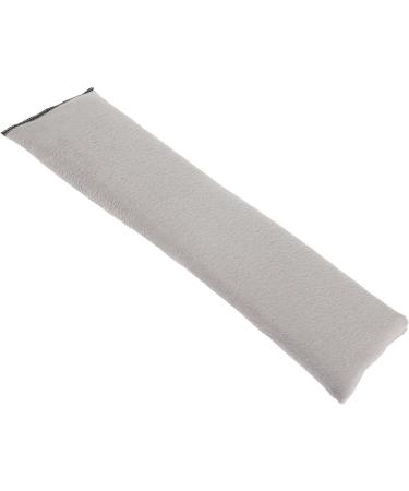 Microwavable Lavender Wheat Bags Plain Fleece Microwave Heat Pack for Back Neck Joints and Shoulder Pain Relief 44cmx13cm (Grey) Plain Fleece Grey - Buy Online on GoSupps.com