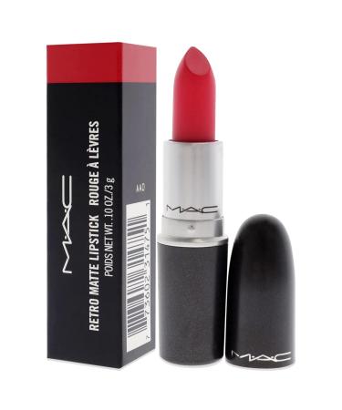 MAC Retro Matte Lipstick Relentlessly Red - 3g/0.1oz | Long-lasting Matte Finish - Buy Online on GoSupps.com