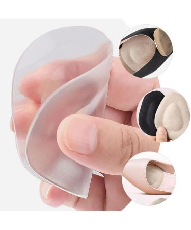 6 Pairs Forefoot Pad High Heel Inserts - Metatarsal Support Reusable Non-Slip Flannel Cushions for Pain Relief - Assorted Colors - Buy Online on GoSupps.com